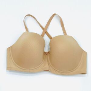 Wacoal VTG Bra Padded Reversible Straps Natural Beige Size 32DDDD/G NWT